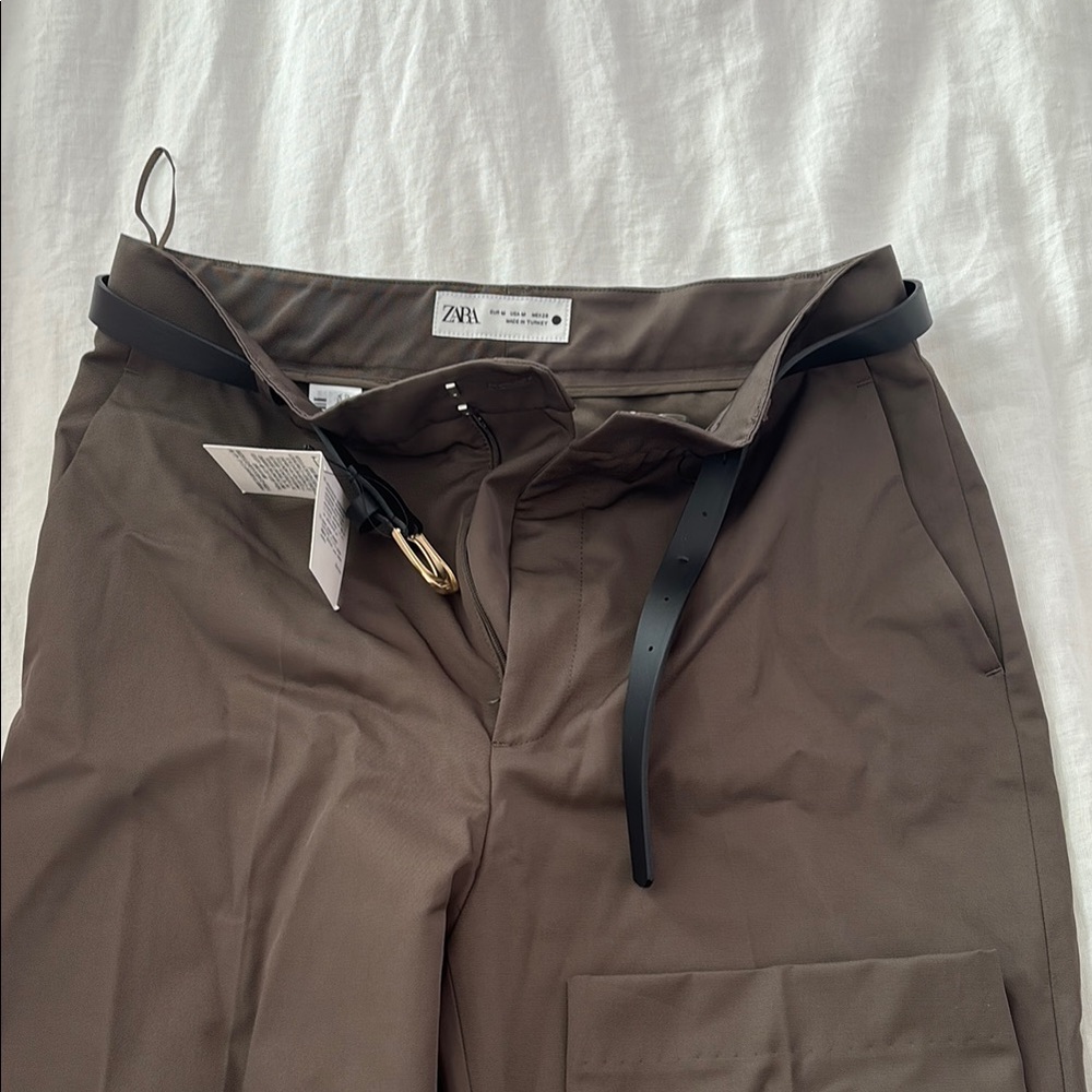 Zara size M Military Green Colored Pants